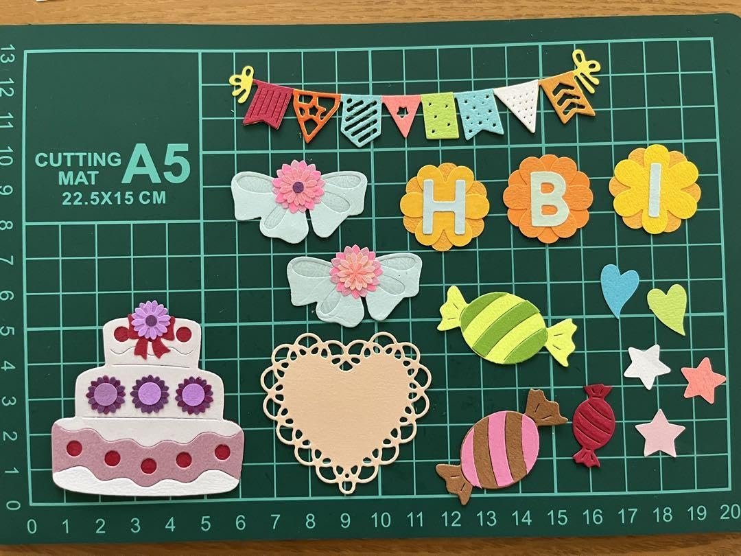 Amazon.co.jp: クラフトパンチ ペーパークラフト アルバム カード 誕生